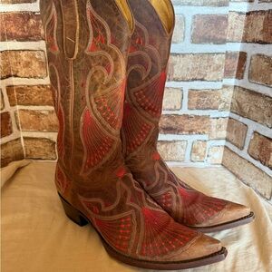 Old Gringo Brown and Red Pavito 9.5